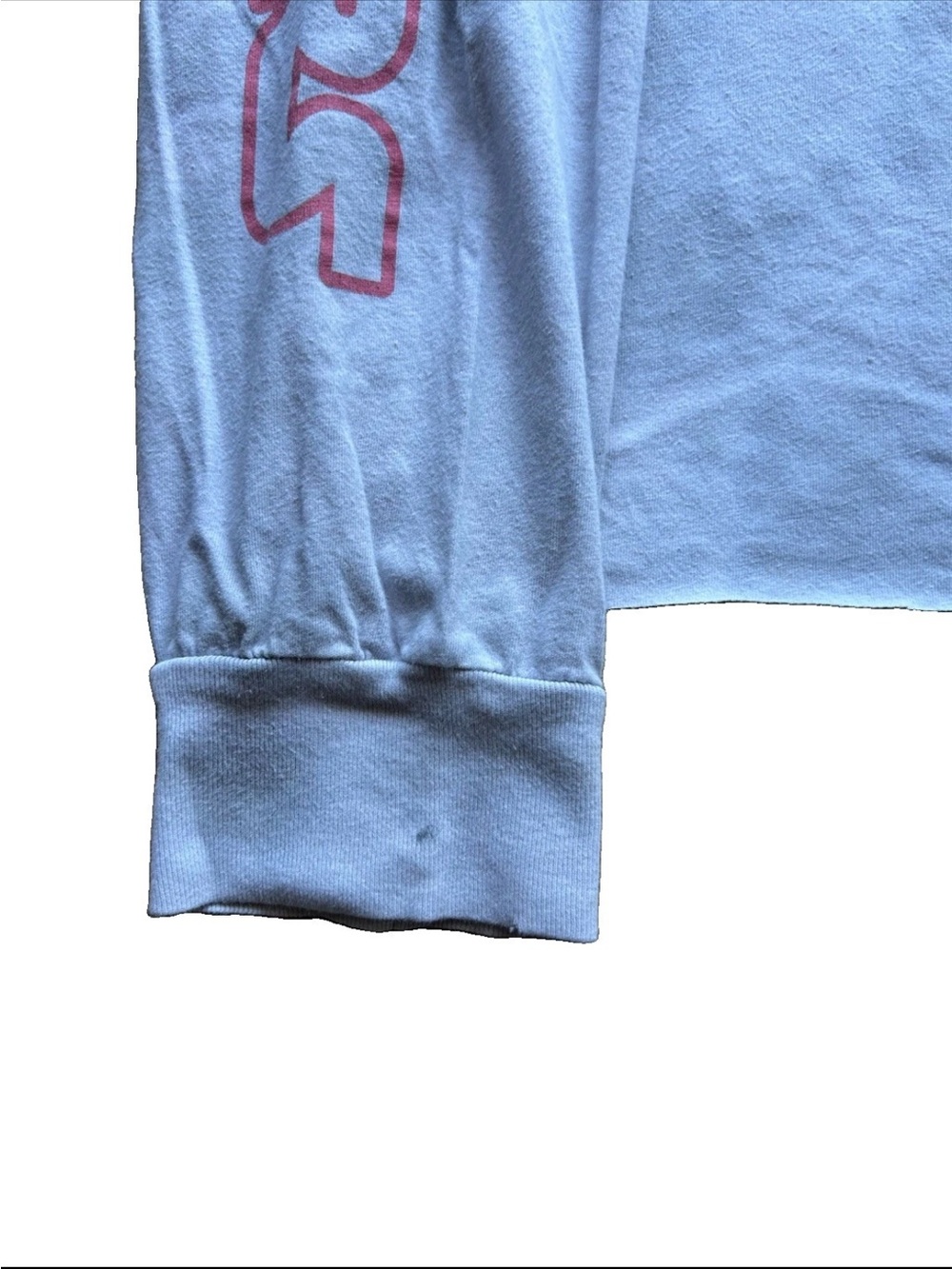 Y2K Indie Sleaze Star Wars Off The Shoulder Long Sleeve Tee Oversized 90s Sci Fi - Picture 8 of 8